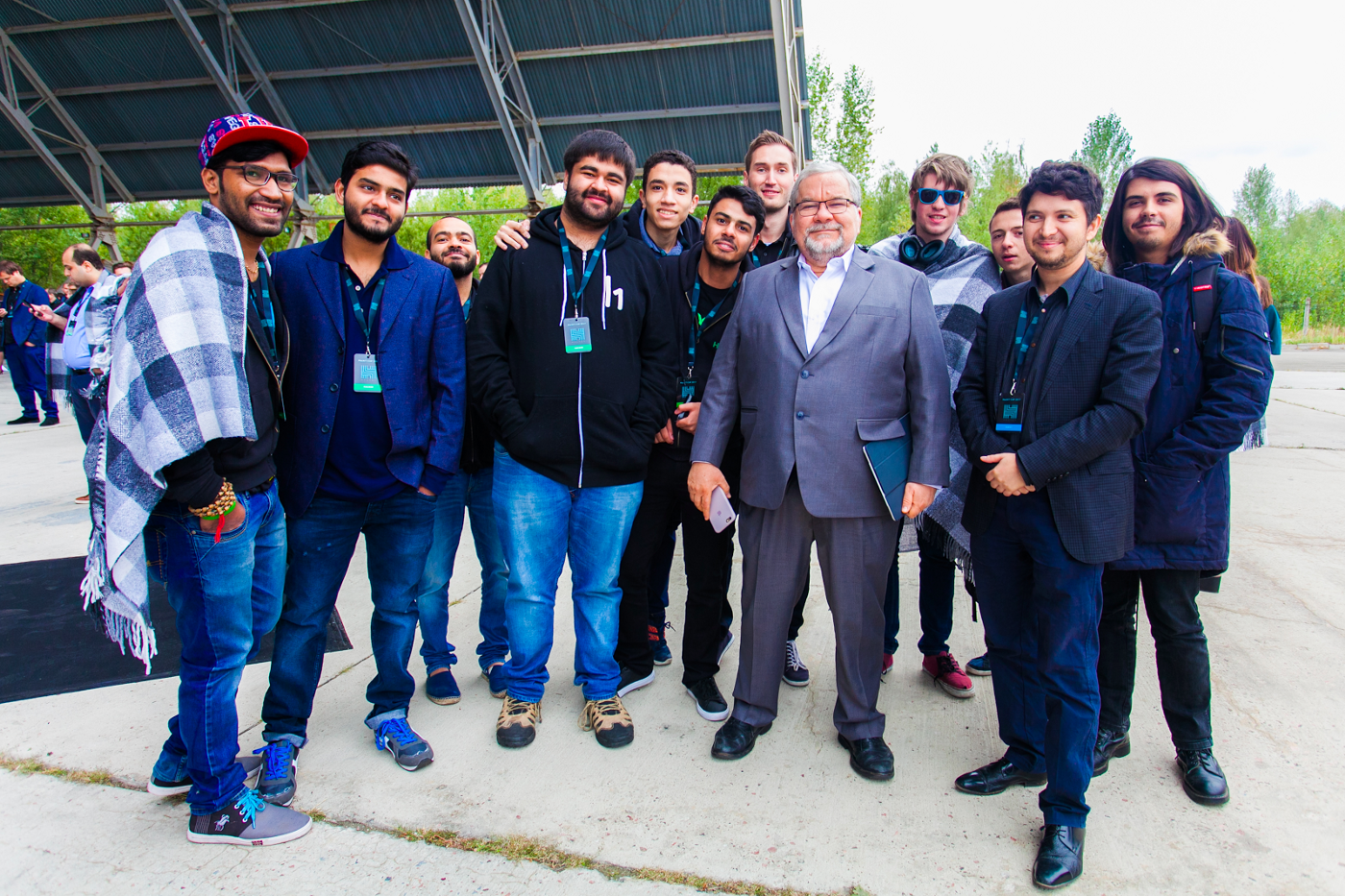 HackIT Cup 2017 participants together with Philip ZimmermannHackIT Cup 2017 participants together with Philip ZimmermannHackIT Cup 2017 participants together with Philip Zimmermann